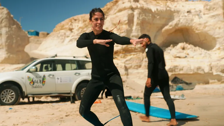 Cours de surf XcelSurf à Dakhla