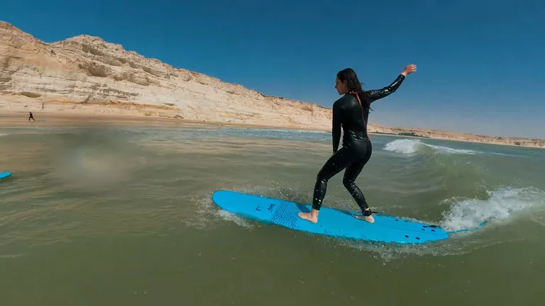 Expérience surf avec XcelSurf à Dakhla